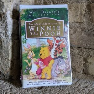 1996 Factory Sealed Winnie the Pooh VHS Video Movie Tape